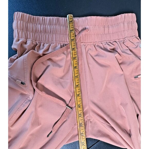 Cali Sport Joggers Women's Medium Terracotta Zip Pockets - Picture 4 of 6